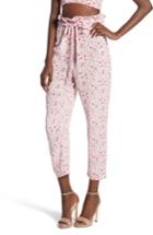 Women's Afrm Aria Ankle Pants - Pink
