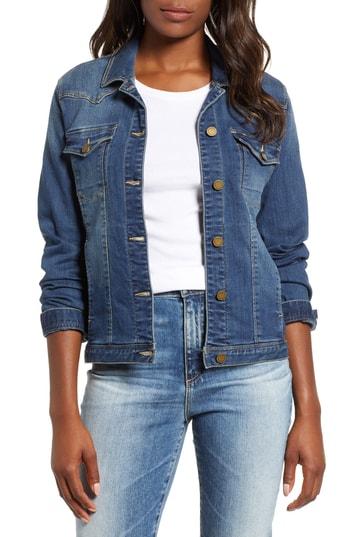 Women's Wit & Wisdom Western Denim Jacket - Blue