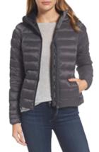 Women's Canada Goose 'brookvale' Packable Hooded Quilted Down Jacket (14-16) - Grey