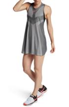 Women's Nike Court Dry Slam Tennis Dress - Grey