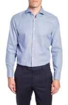 Men's Boss Sharp Fit Mark Micro Grid Dress Shirt