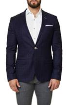 Men's Maceoo Socrate Plaid Sport Coat (s) - Purple