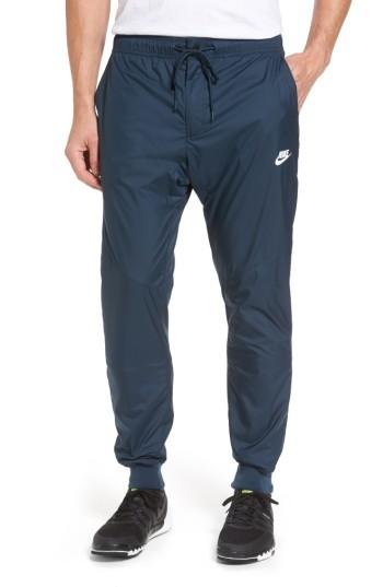 Men's Nike Windrunner Training Pants, Size - Blue