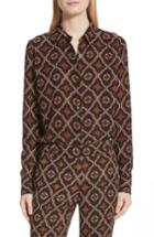 Women's A.l.c. Aubrey Print Silk Top