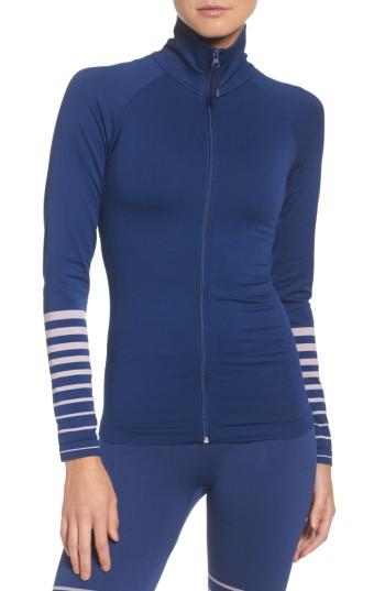 Women's Climawear Finish Line Training Jacket - Blue