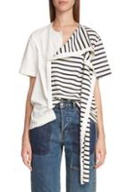 Women's Jw Anderson Asymmetrical Draped Tee