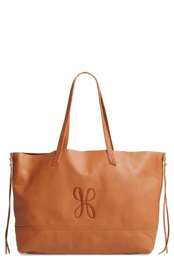 Hobo Journey Calfskin Leather Tote -