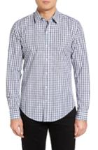 Men's Boss Robbie Extra Trim Fit Plaid Sport Shirt