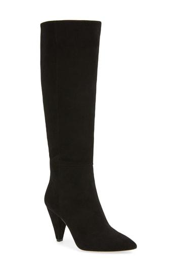Women's Alice + Olivia Rosslyn Mid Calf Boot M - Black