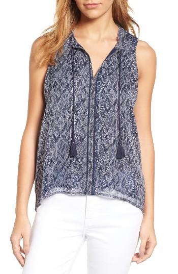 Women's Lucky Brand Scarf Print Tank