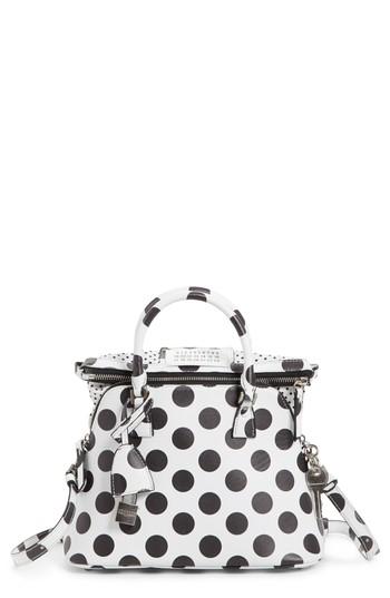 Maison Margiela Medium 5ac Leather Handbag -