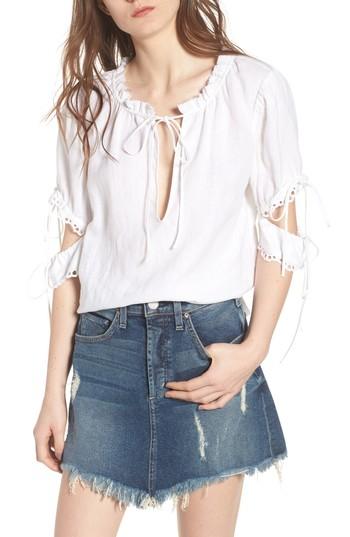 Women's Mcguire Piha Beach Blouse - White