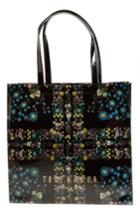 Ted Baker London Large Tanicon Unity Flag Icon Tote - Black