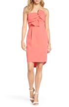 Women's Adelyn Rae Harper Knotted Strapless Minidress - Coral