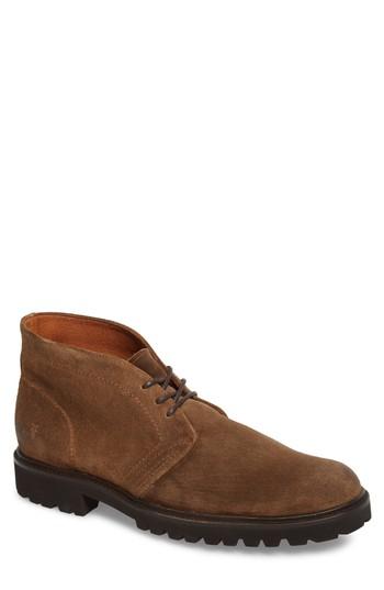 Men's Frye Edwin Waterproof Chukka Boot .5 M - Brown