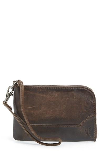 Frye 'melissa' Wristlet - Grey