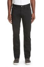 Men's Emporio Armani Stretch Cotton Pants - Black