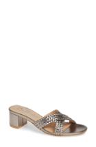 Women's Callisto Bandit Slide Sandal M - Metallic