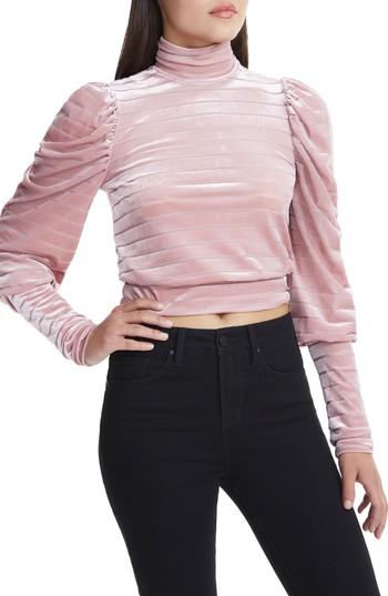Women's Afrm Firenze Victorian Turtleneck - Pink