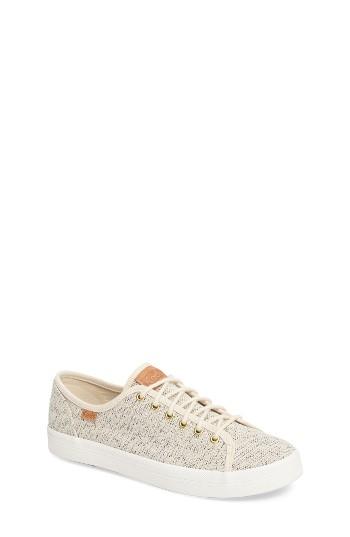 Women's Keds 'kickstart' Perforated Sneaker M - Beige