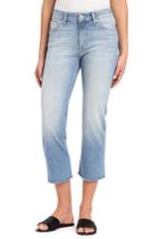 Women's Mavi Niki Frayed Hem Crop Jeans - Blue