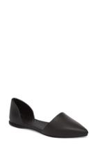 Women's Native Shoes Audrey Open Sided Flat M - Black