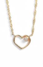 Women's Poppy Finch Heart Of Diamond Necklace