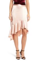 Women's Leith Sateen Ruffle Skirt, Size - Beige