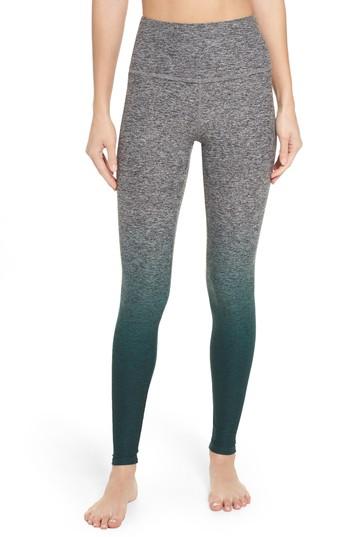 Women's Beyond Yoga Space Dye High Waist Leggings, Size - Green