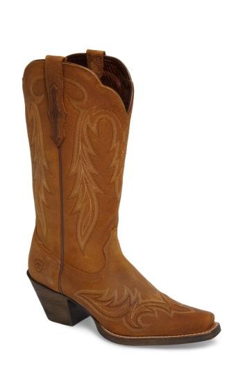 Women's Ariat Round Up Renegade Western Boot M - Brown