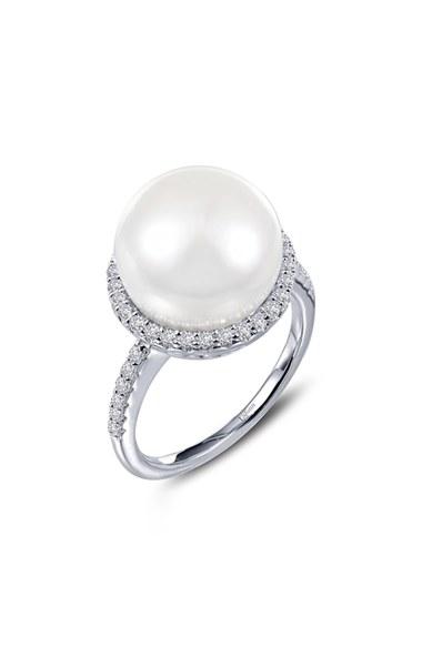 Women's Lafonn 'lassaire' Pearl Ring