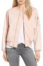 Women's Hudson Jeans Gene Bomber Jacket - Pink