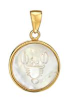 Women's Asha Zodiac Mother-of-pearl Charm