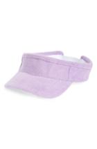 Women's Fits French Terry Visor - Purple