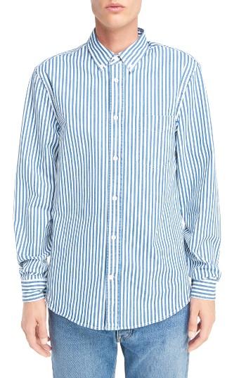 Men's Acne Studios Isherwood Stripe Sport Shirt