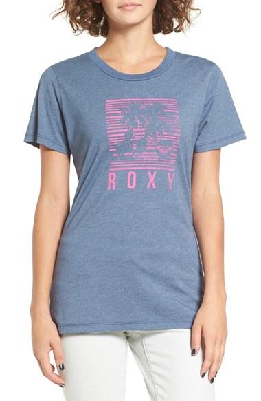 Women's Roxy Window To My Soul Graphic Tee - Blue