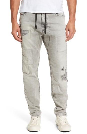 Men's Diesel Narrot Slouchy Skinny Fit Jeans - Black