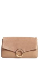 Vince Camuto Adiana Leather & Suede Clutch -