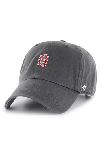 Men's 47 Brand Collegiate Clean Up Cap - Grey