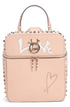 Christian Louboutin Rubylou Love Leather Backpack - Brown