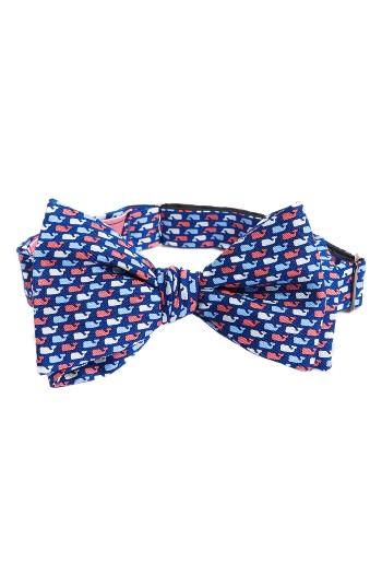Men's Vineyard Vines Red White & Whale Silk Bow Tie