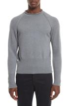 Men's Thom Browne Raglan Merino Wool Sweater - Grey