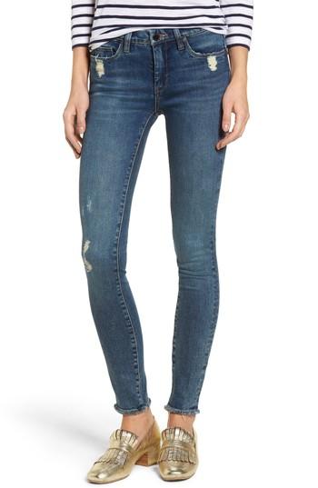 Women's Blanknyc Mind Games Distressed Skinny Jeans - Blue