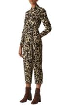 Women's Whistles Jungle Cat Utility Jumpsuit Us / 6 Uk - Brown