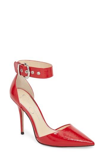 Women's Jessica Simpson Waldin Cuff D'orsay Pump .5 M - Pink