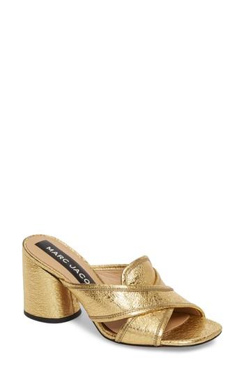 Women's Marc Jacobs Aurora Mule Us / 35eu - Metallic