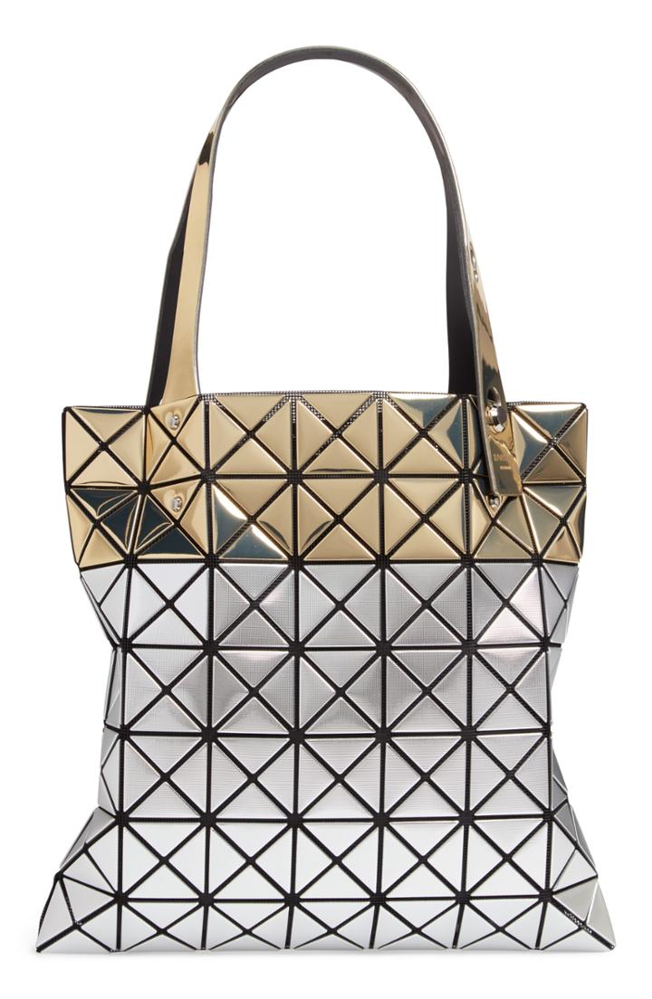Bao Bao Issey Miyake Platinum Stardust Tote - Metallic
