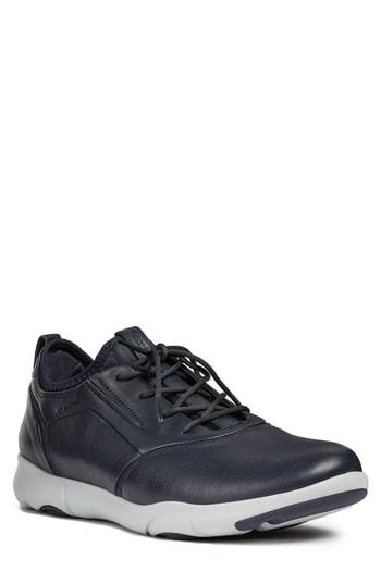 Men's Geox Nebula S 4 Lace-up Sneaker Us / 45eu - Blue