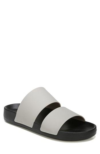 Men's Vince Mariner Slide Sandal M - Grey