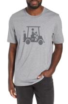 Men's Travis Mathew Vangerine Graphic T-shirt - Grey